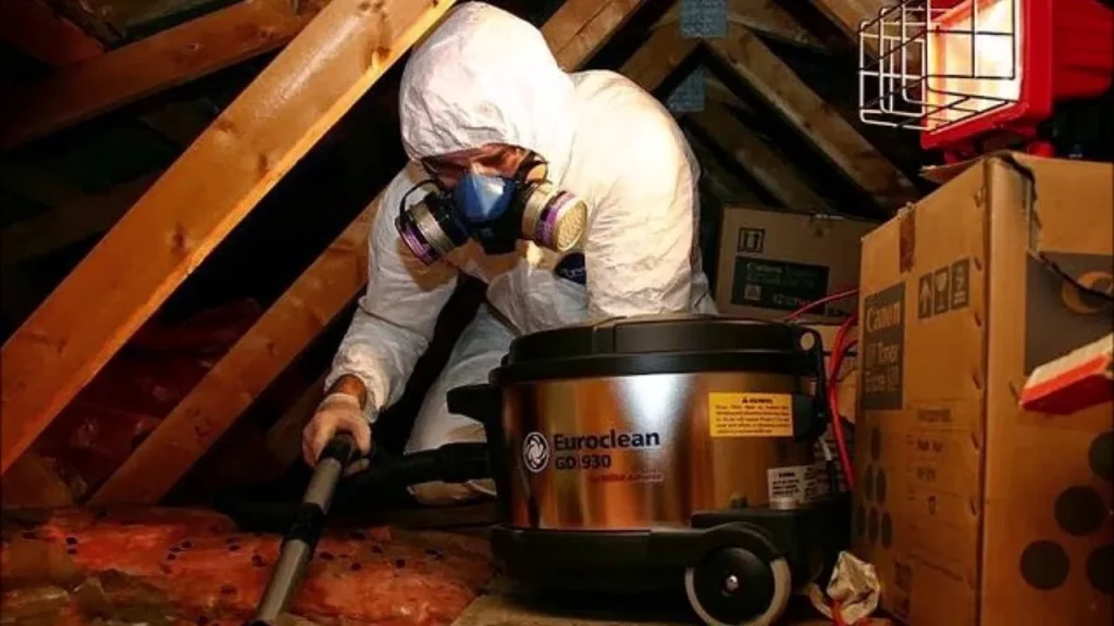 Crawl space cleaning 