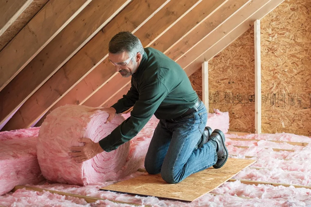 Attic insulation in Puyallup
