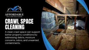 Crawl space cleaning in Puyallup